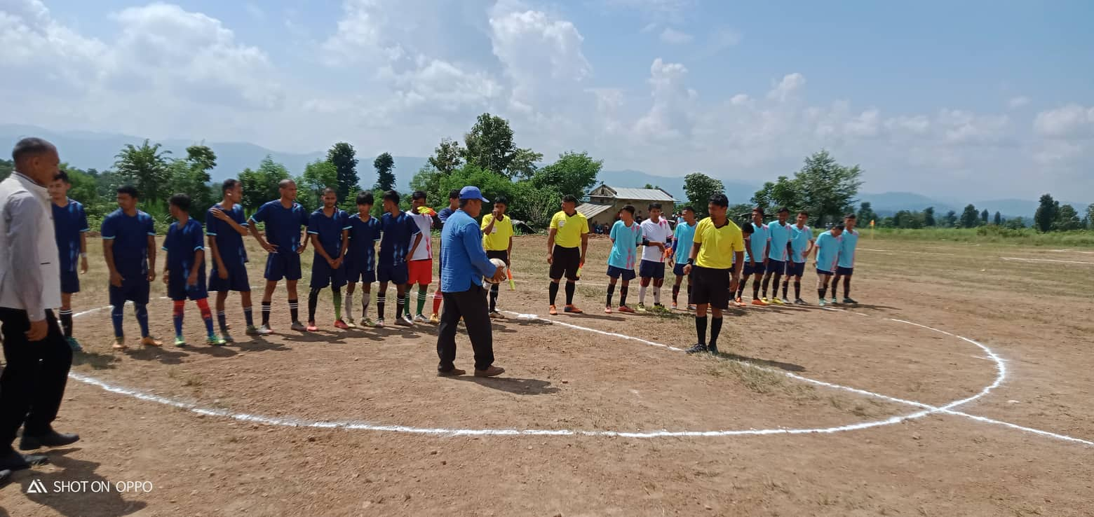 शान्तिनगर १ मा वडास्तरीय खेलकूद प्रतियोगिता सुरु