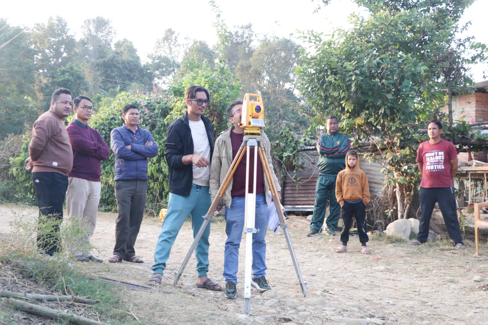 दाङको राप्ती–८ भैसवा खोलामा पक्की पुल निर्माण कार्य सुरु