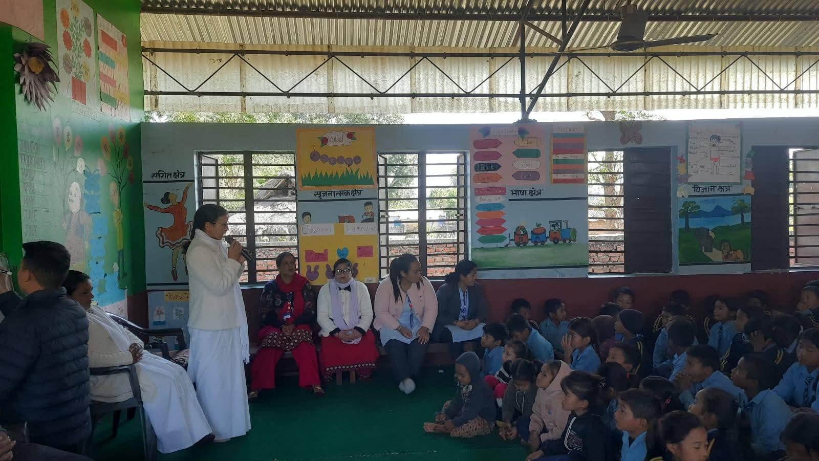 गढवामा विद्यार्थीलाई नैतिक तथा आध्यात्मिक शिक्षा : ब्रह्माकुमारी ईश्वरी विश्वविद्यालयको पहल