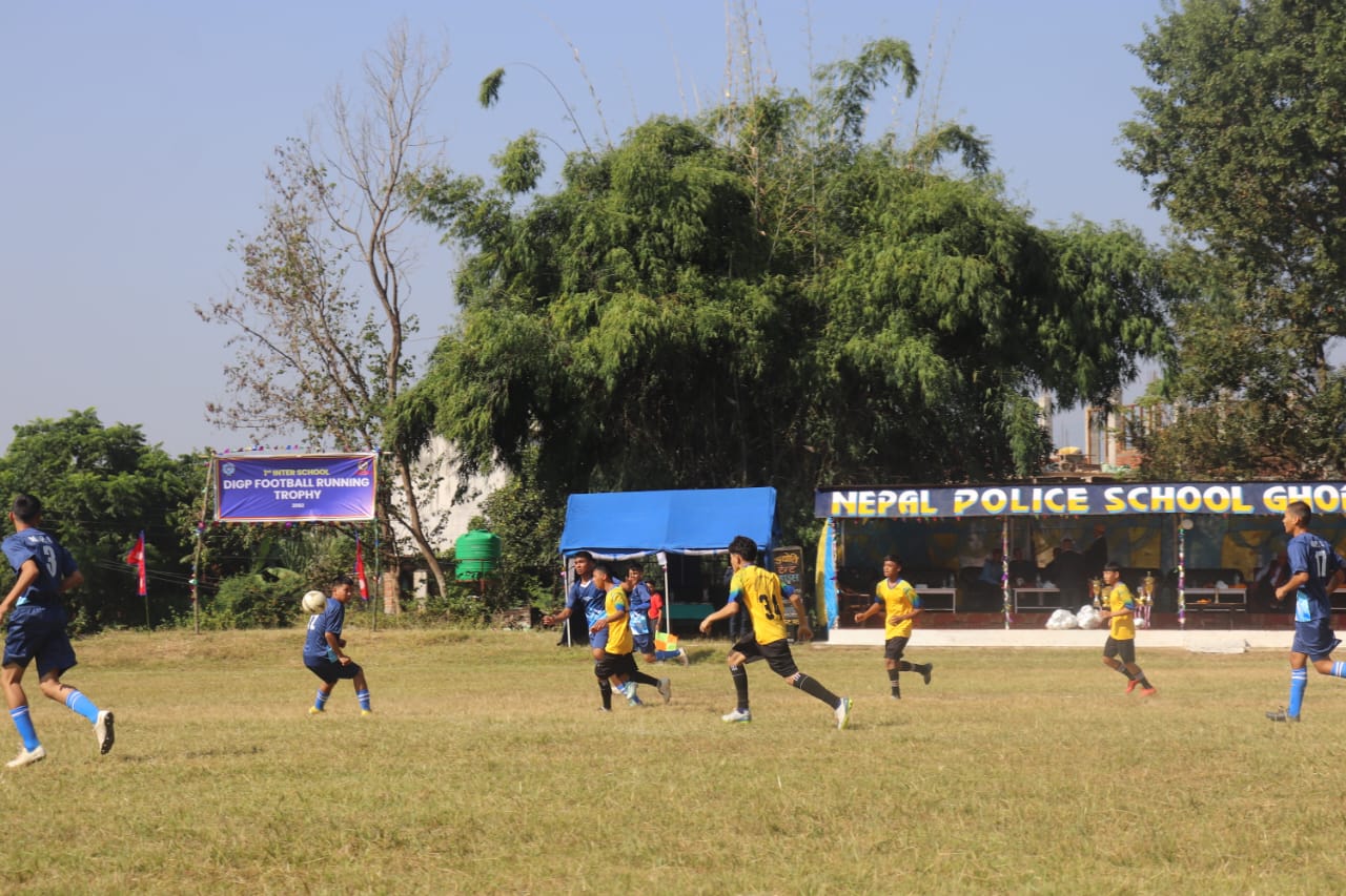 दाङमा प्रदेश स्तरीय अन्तर विद्यालय फुटबल प्रतियोगिता सुरु
