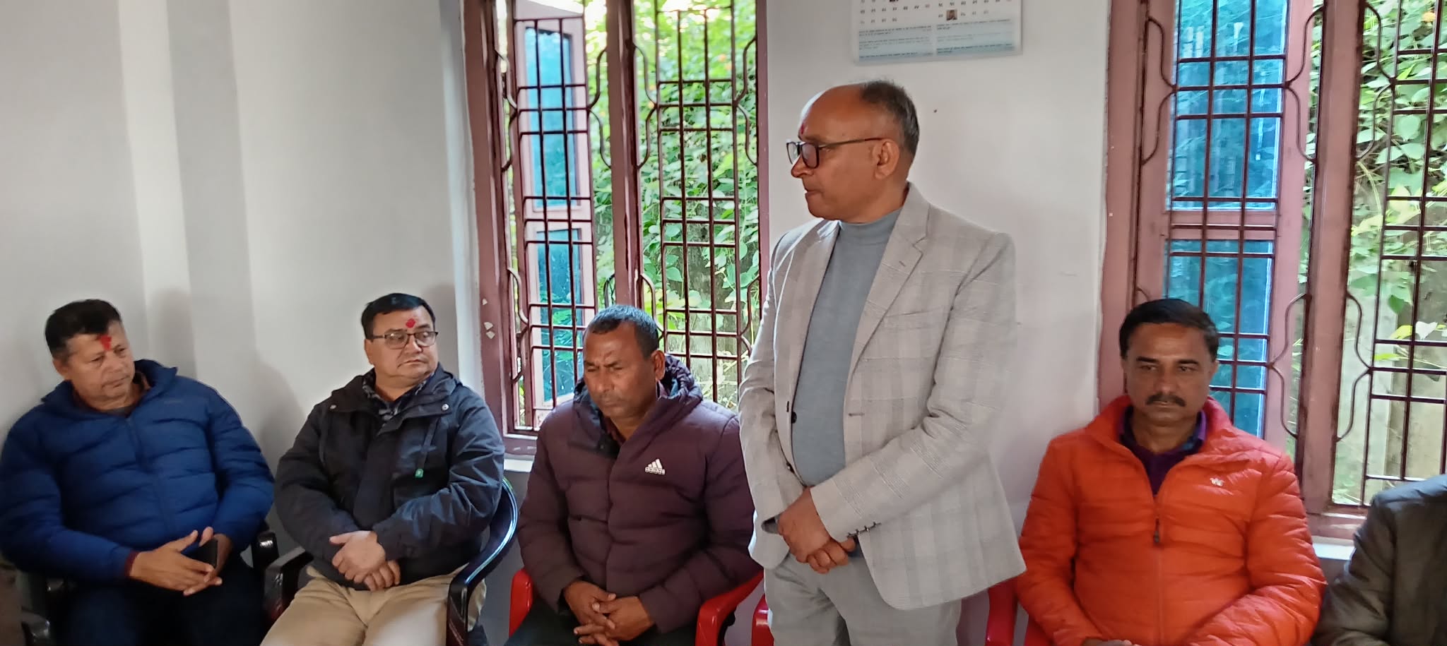 काँग्रेस दाङ १ को बैठक