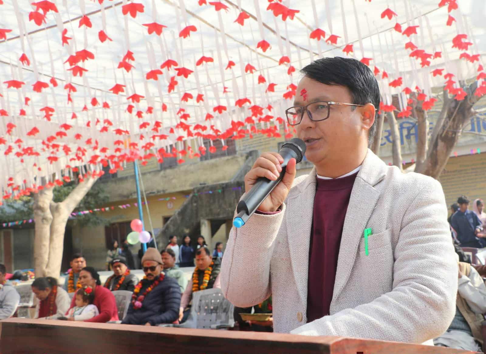 शिक्षा पाठ्यपुस्तकमा मात्र सीमित होइन, संस्कार र जीवनोपयोगी ज्ञानसँग जोडिनुपर्छ: अध्यक्ष विष्ट