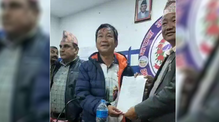 धरानका मेयर हर्क साम्पाङले दिए राजीनामा