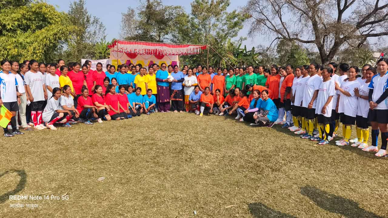 सिपि नेपालको आयोजनामा गढवामा सातौं महिला फुटबल प्रतियोगिता सुरु