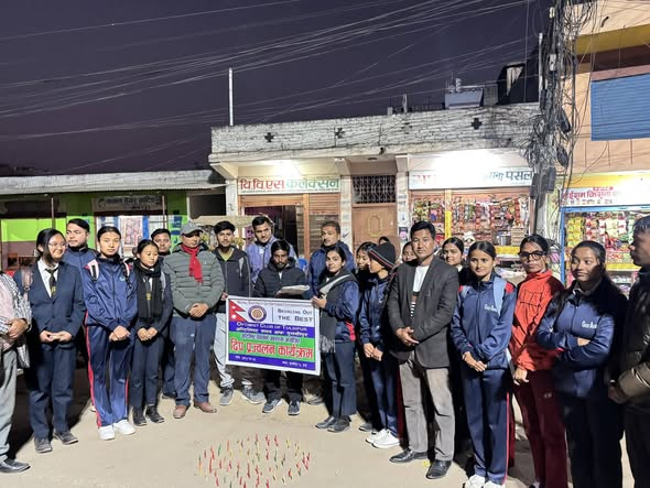 अप्टिमिष्टको स्थापना दिवसमा तुलसीपुरमा दिपप्रज्वलन